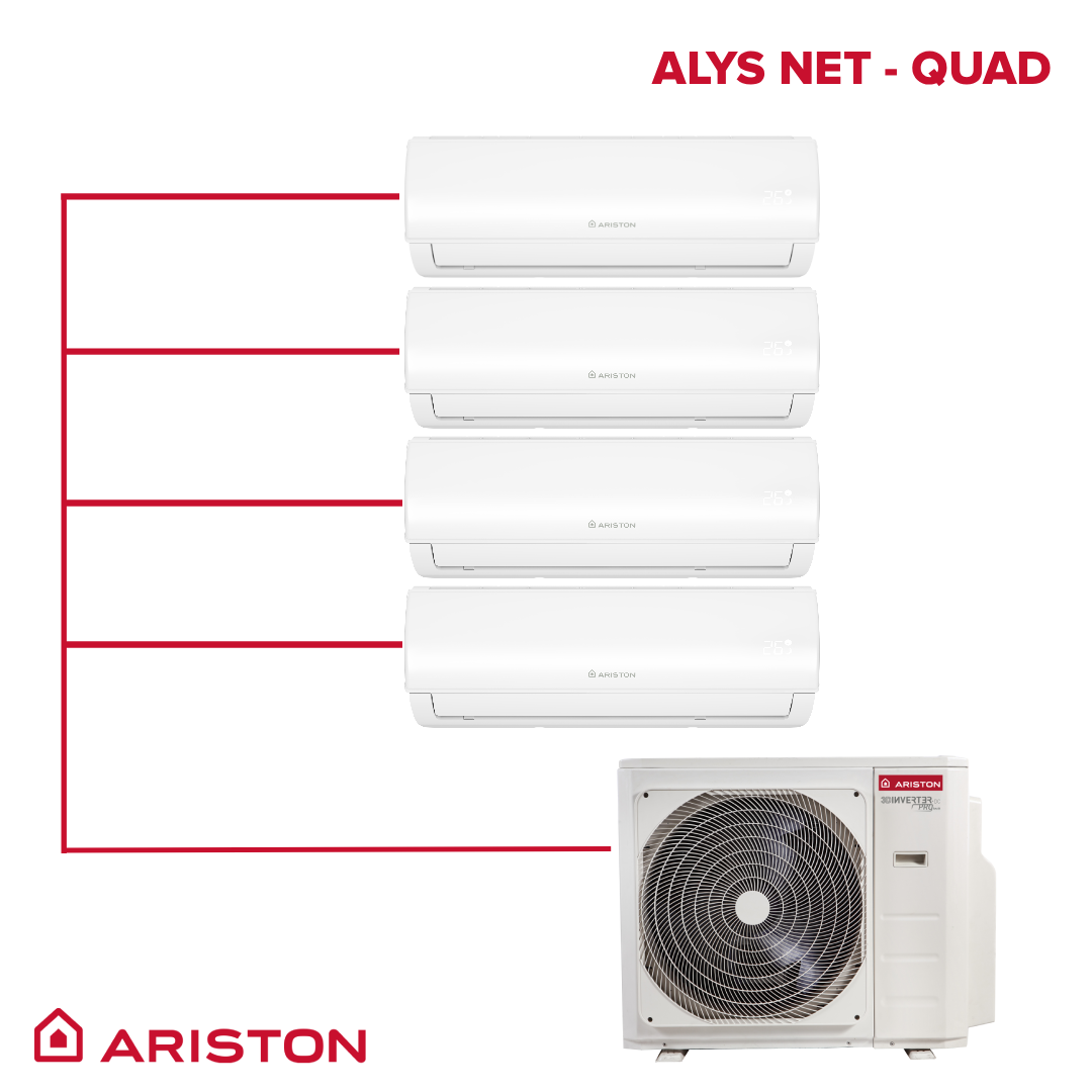 ARISTON ALYS NET MULTI-SPLIT 12 Ariston ALYS klima uređaj multi • SMGS d.o.o. Gavrila Principa 11, Novi Sad
