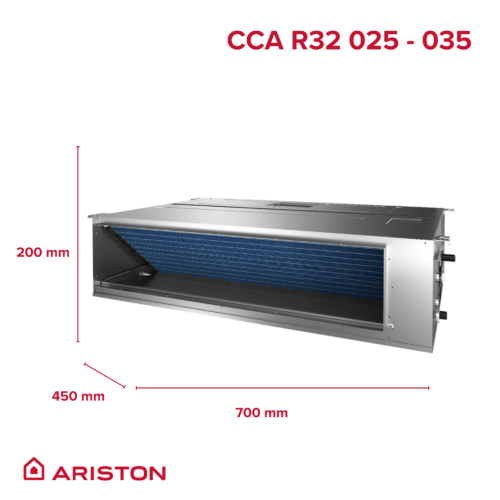 Ariston DUC R32 unutrašnja kanalska jedinica za ARISTON multi-split • SMGS d.o.o. Gavrila Principa 11, Novi Sad